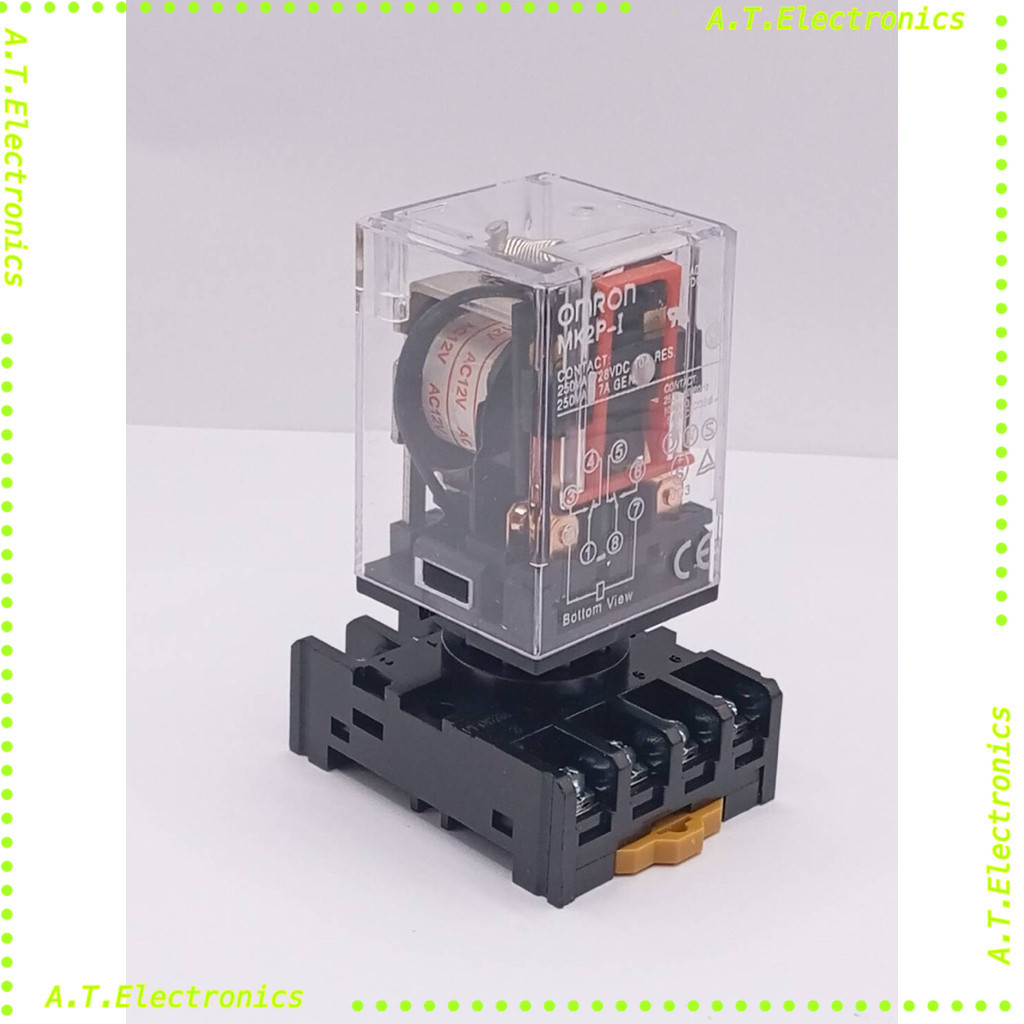 พร้อมส่ง! MK2P-I 12VAC รีเลย์ ฐานเสียบขาเสียบ MK2P 12vac MK2P-I 12VAC สินค้าถ่ายจากงานจริงของทางร้าน