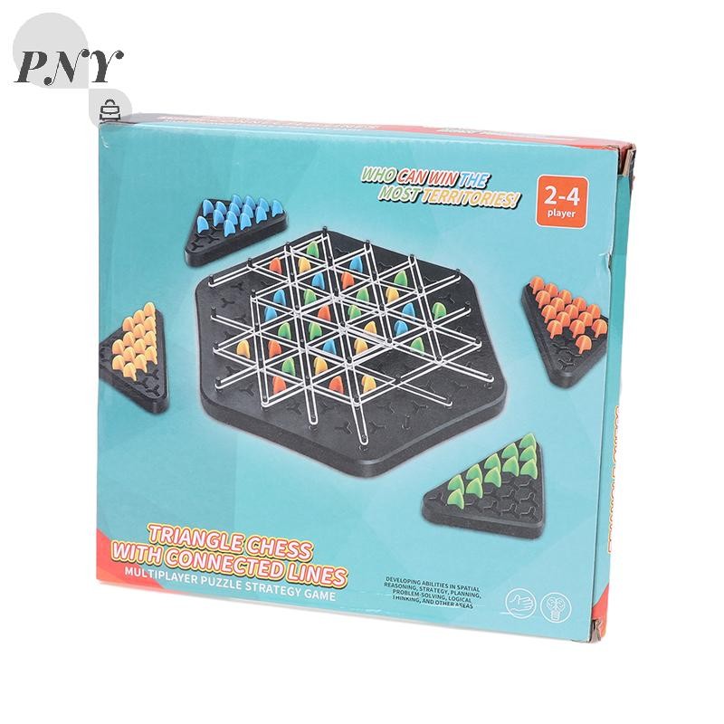 [BE] Chain Triangle Chess Splendor Duel Board Strategy Game สําหรับเด็กและผู้ใหญ่ Fun Family Game Lo