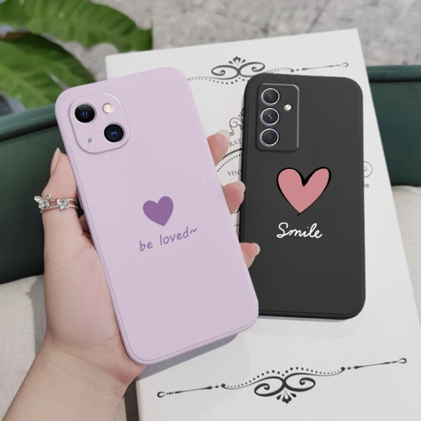 Simple Loveเคสโทรศัพท์สําหรับOPPO A3S A5 AX5 A5S AX5S A7 AX7 A12 A12e A5 A9 A31 2020 F9 Pro Cover