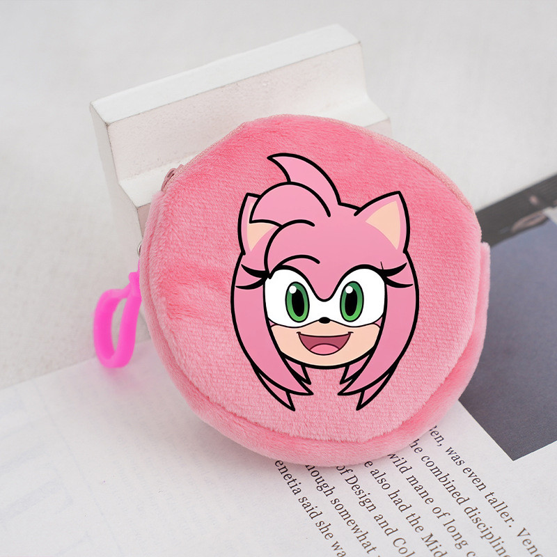 พวงกุญแจกระเป๋าใส่เหรียญตุ๊กตามินิโซนิคการ์ตูนสามารถใช้เป็นกระเป๋าเป้สะพายหลังจี้ของขวัญปาร์ตี้ - รูปที่ 6