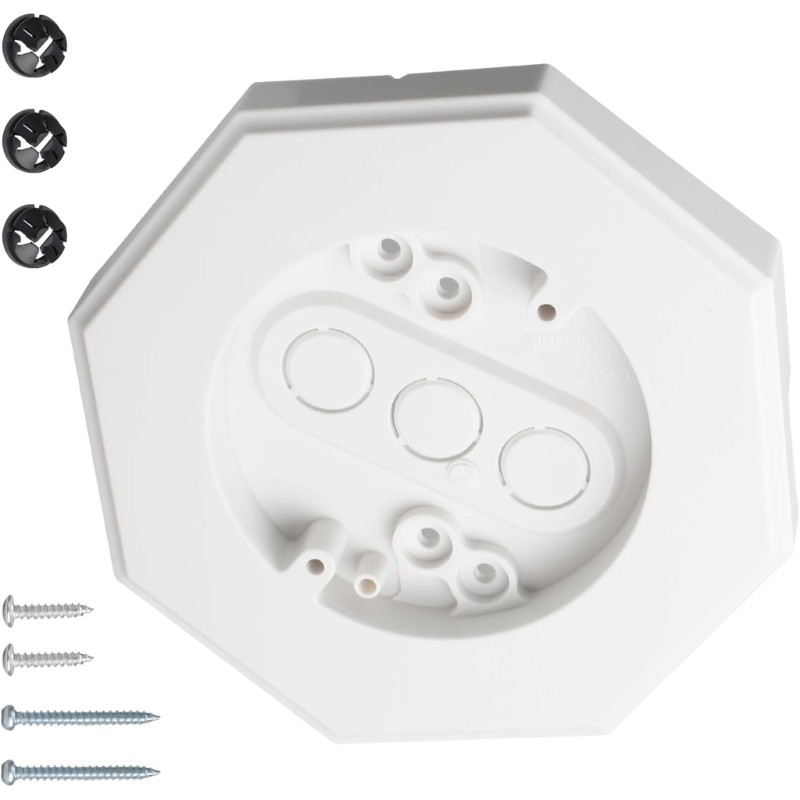AOTO อเนกประสงค์ Interlocking Octagon Siding ชุดบล็อกติดตั้งพร้อมการออกแบบ Knockouts สําหรับสายเคเบิ