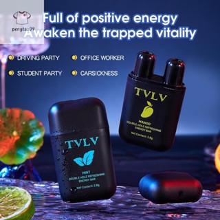 Pengatao09 Mints/Lemon/Mango/แตงโม Energy Stick Double Hole …