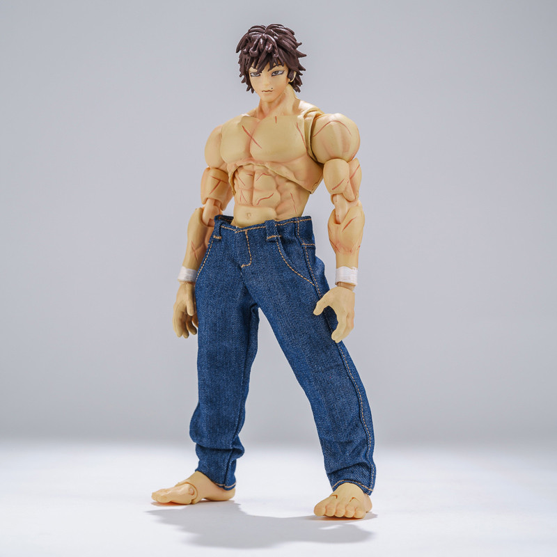 1/12 ทหารเสื้อผ้าชาย romkey20 ซม. Square Head Man NW ant Boundless หลวมกางเกงยีนส์อินเทรนด์