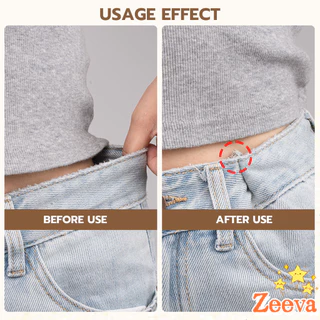 8ชิ้น/set คลิปกิ๊ฟยึดเอว แบบโลหะเพื่อลดขนาดเอว DIY ปรับรอบเอว / ขากางเกง waist invisible clip