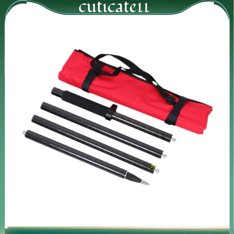 [cuticate11] Rtk GNSS Surveing Prism Pole Rtk Range Rod สําหรับตําแหน่งที่ยากวิศวกร