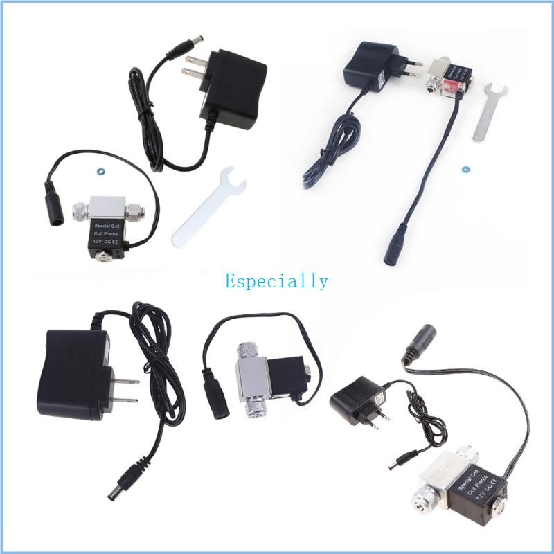 ESP CO2 Solenoid Valve DC 12V สําหรับ Aquarium CO2 Regulator ระบบอุณหภูมิต่ํา สําหรับปลาและถัง