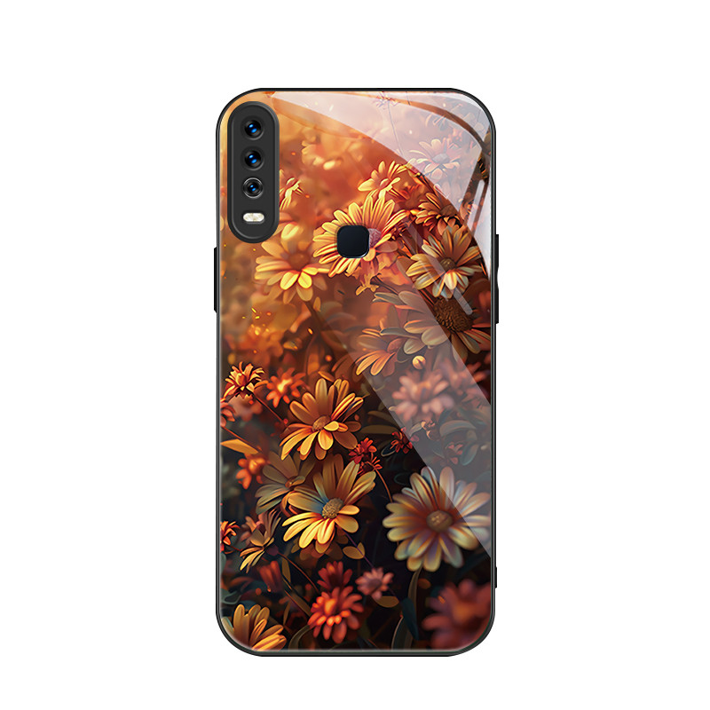 สําหรับ Vivo Y17& Vivo Y3& Vivo Y3s , ดอกทานตะวัน, บุคลิกภาพอินเทรนด์, เคสป้องกันโทรศัพท์ป้องกันการต