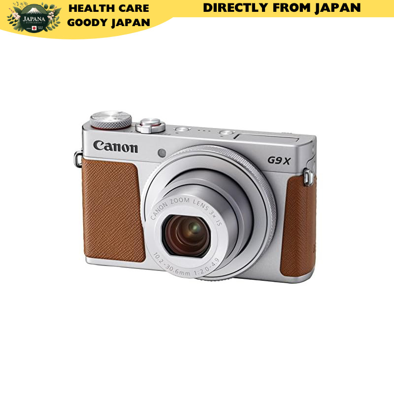 Canon Compact Digital Camera PowerShot G9 X Mark II Silver 1.0-inch Sensor / F2.0 Lens / Optical 3x 