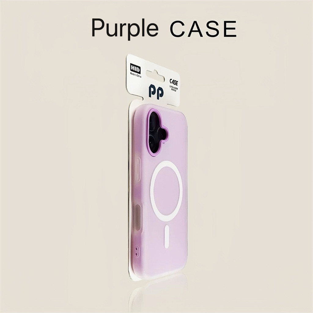 หรูหราแม่เหล็ก 2 IN 1 สีลูกกวาดเคสโทรศัพท์สําหรับ iPhone 16 15 14 13 12 11 Pro Max Clear Matte ปกอ่อนกันชนกันกระแทก