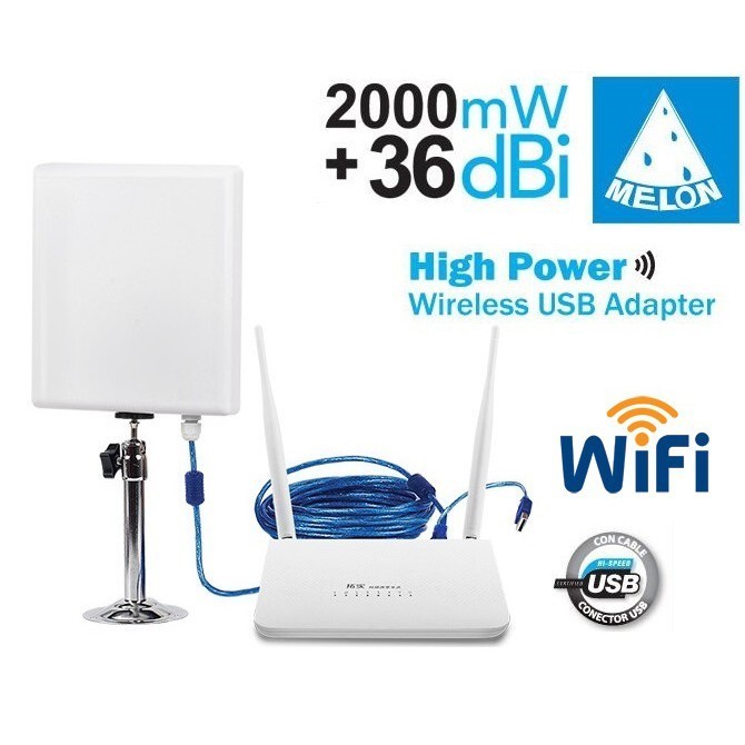 Router+USB Wifi Set Repeater Access Point Outdoor อุปกรณ์กระจายสัญญาณ ระยะไกล