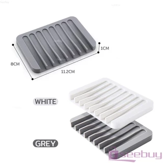 SUY ที่วางสบู่ซิลิโคน สําหรับอ่างล้างมือ ล้างหน้า ห้องน้ํา ห้องครัว 1 ชิ้น Silicone soap hloder