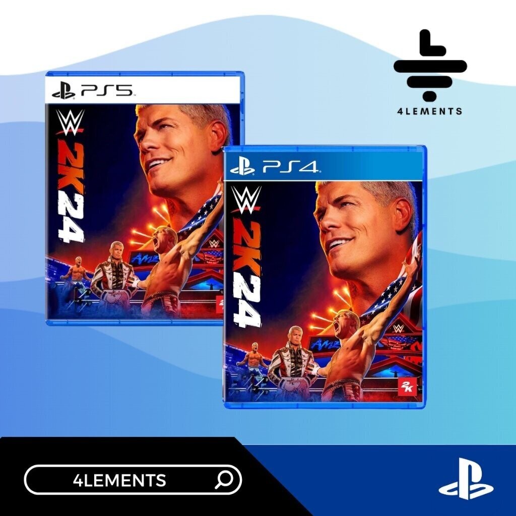 (พร้อมส่ง) PS4 PS5 WWE 2K24 (R3/ASIA) (ENG) (มือ1)