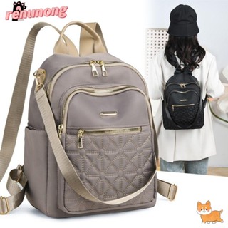 RENUNONG กระเป๋าสะพาย,ไนลอนความจุขนาดใหญ่กระเป๋านักเรียน,หรู…