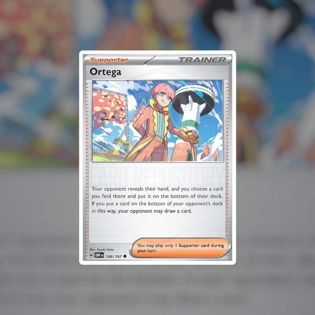 Ortega 190 (NM-LP) Pokemon Singles Playables