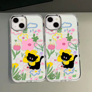 🍓สําหรับ เคสไอโฟน16 เคสโทรศัพท์ เคสนิ่ม For iPhone 11 13 12 14 15 Pro 7 8 16 Plus XR X XS Max เคส โปร่งใส น่ารัก เด็กซน
