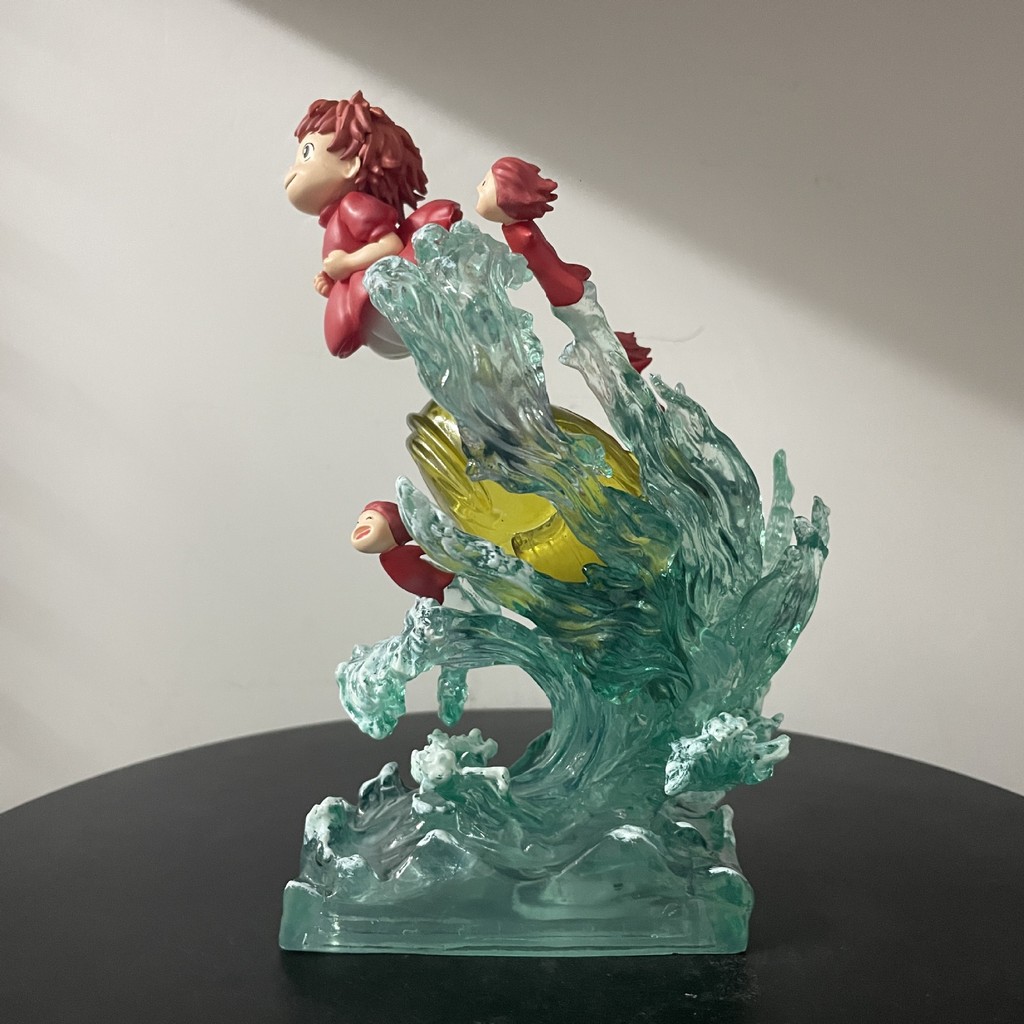Ponyo บน Cliff GK รูปน่ารักอะนิเมะ Healing ของเล่นของขวัญ Featuring Goldfish Ponyo ตกแต่งสะสม ราคา ถูกที่สุด ดีลบีเคเค แกลเลอรีภาพที่ 5