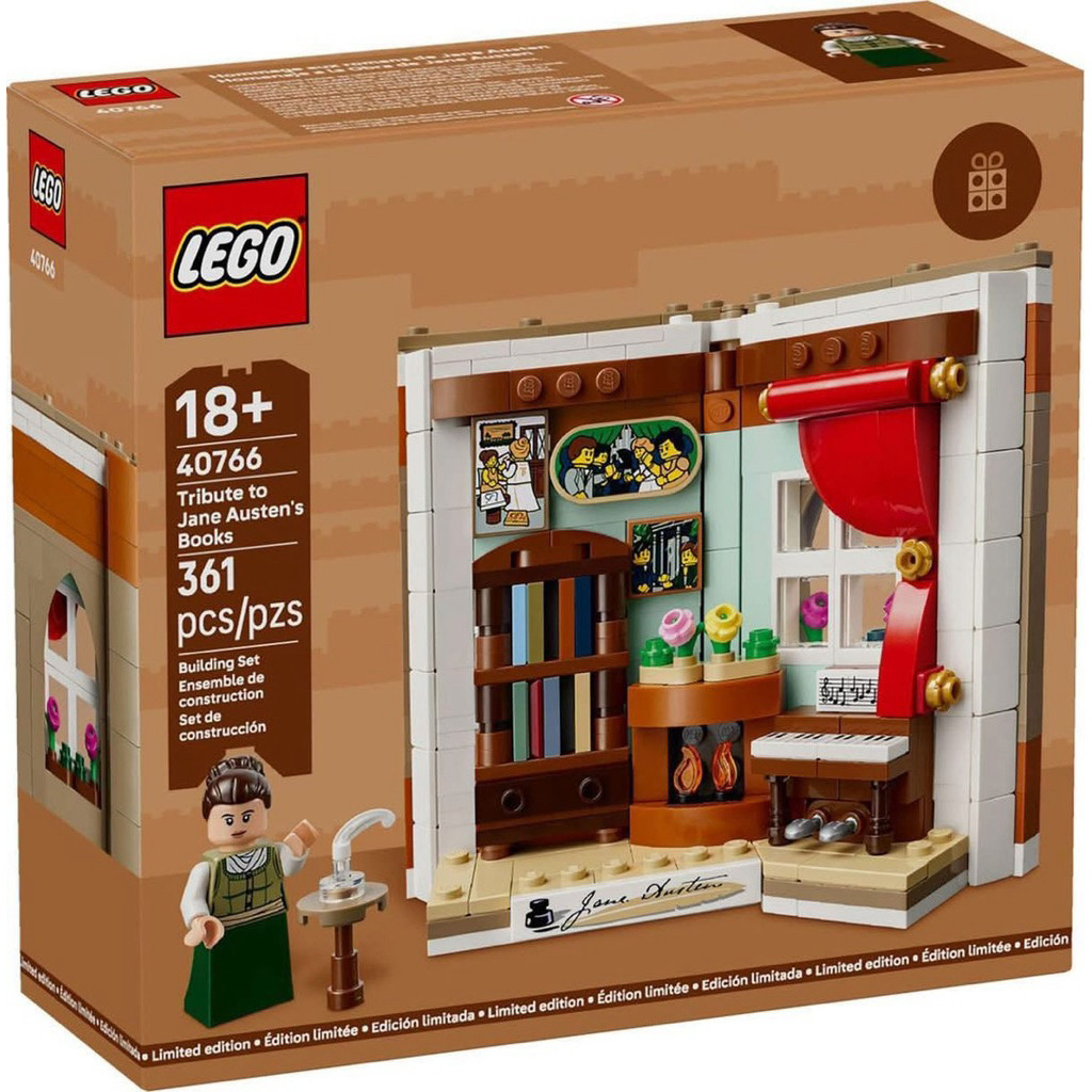 Lego 40766 Tribute to Jane Austen's Books สินค้าพร้อมส่ง กล่องสวย น่ารัก ของแท้ 100%  ครับ