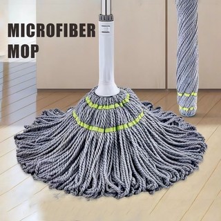 GIFTER Spin Mop Magic Tornado Mop 360 Degree Easy Spin Map Floor Cleaning Mop Handle