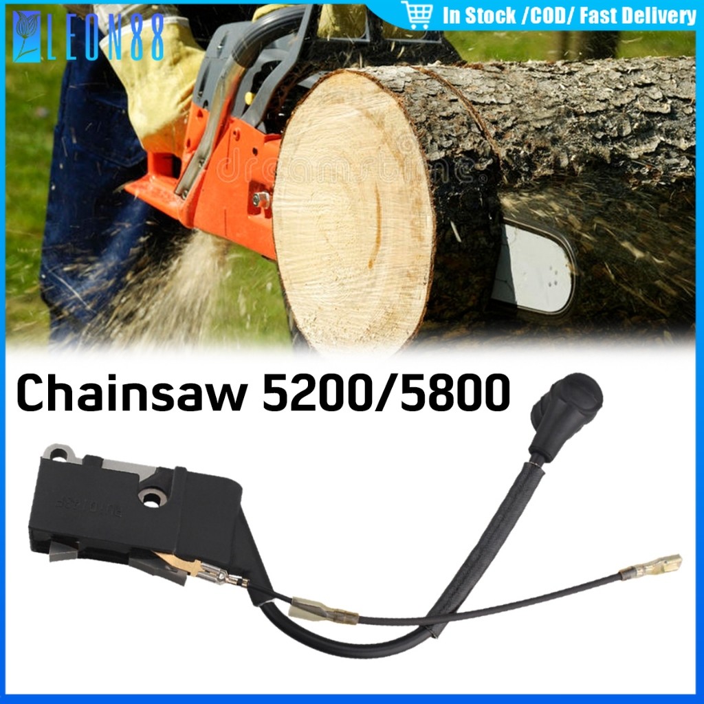 ของมาใหม่！คอยล์ไฟเลื่อยยนต์ 5200 5800 อะไหล่เลื่อยยนต์ แบบเปลี่บย