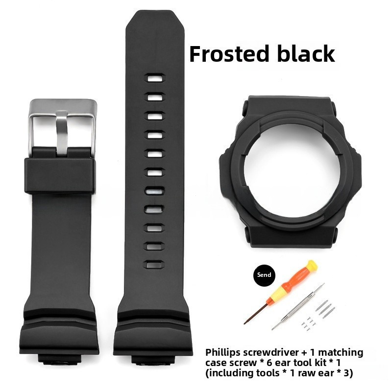GA-150/300/310/GLX-150 Resin Band & Case Set - อัพเกรดโคลน ทนทานเป็นพิเศษ