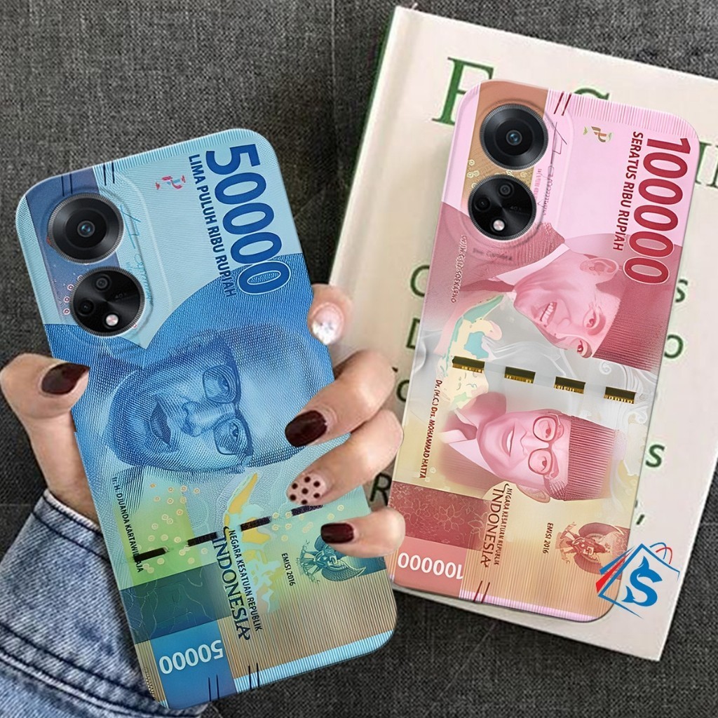 เคส OPPO A18 A38 A17 A17K A58 4G/A58 5G A78 4G/A78 5G A79 5G A98 A16K A16E NEW MONEY - Casing Oppo -