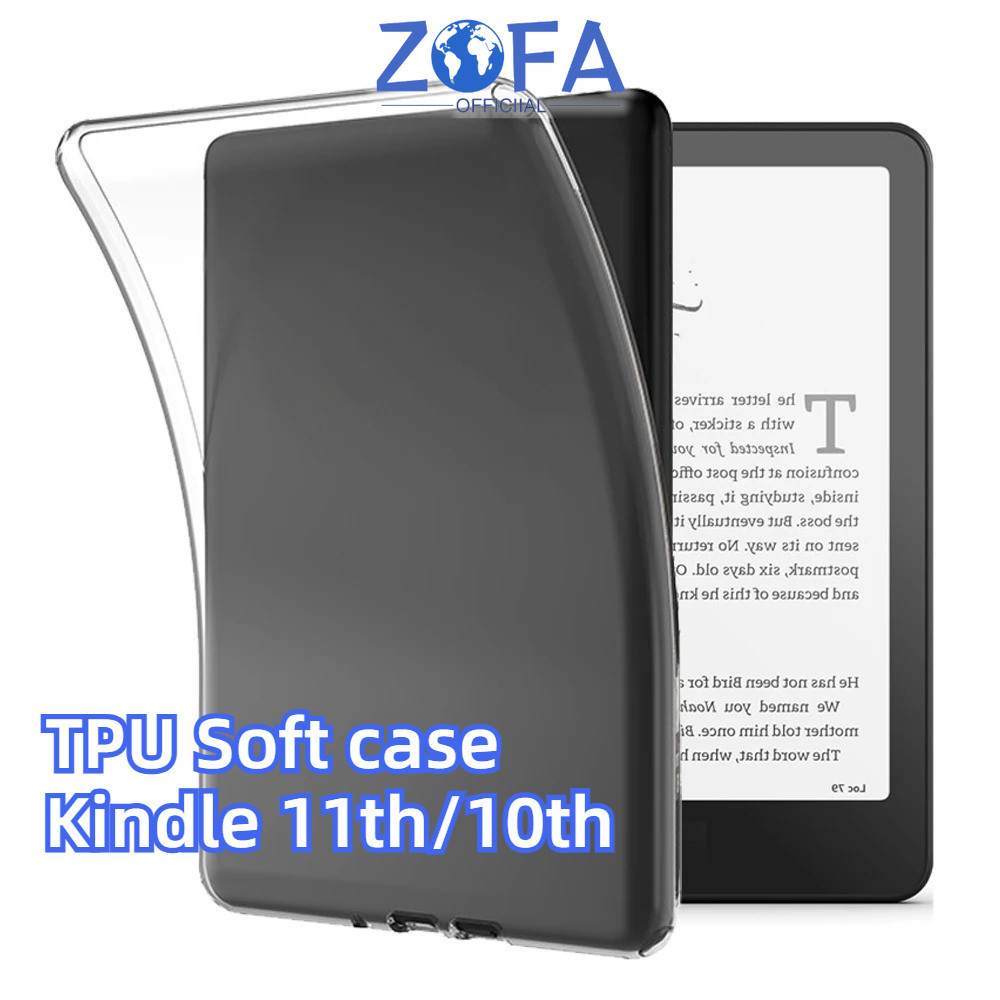 ปลอก Soft Case TPU Silicone Transparent Slim for 10/11 Th Kindle J9G29R M2L3Ek Pq94Wif Cover 2018 20