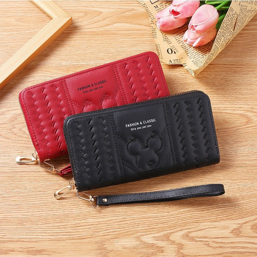 Women s Wallet Women s diescent 2025 Fan Fashion Simple Fashion Single Zipper Large Capacity Multifu