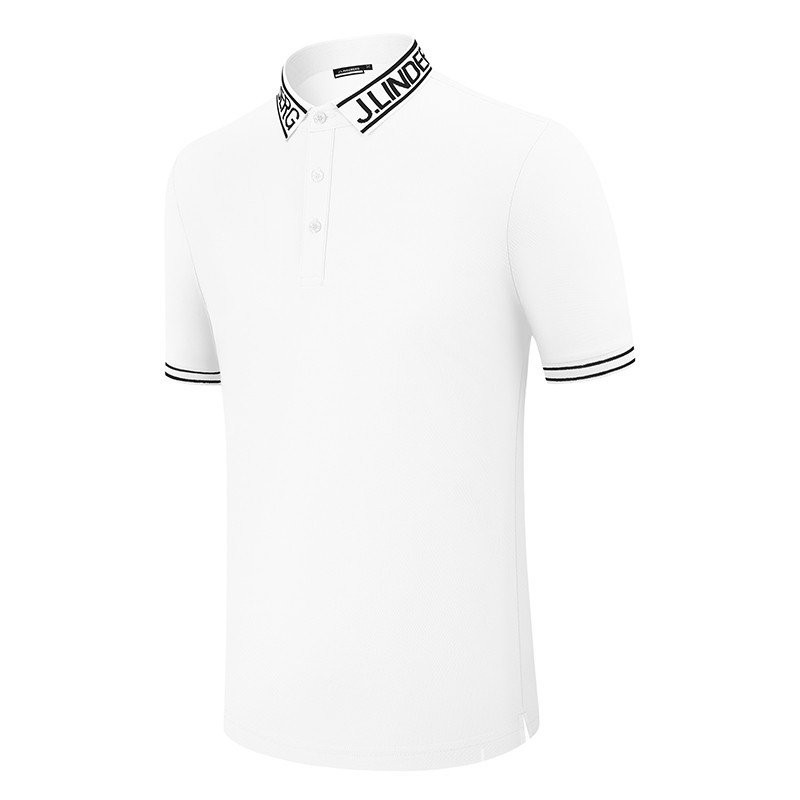 จาก (7~10 วัน)J LINDEBERG Golf Mens Short-Sleeved Sports Top and Casual POLO Shirt J55873