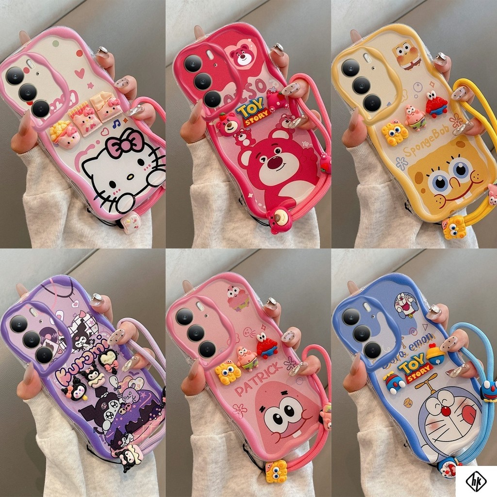 เคส Realme C75 Realme C75X การ์ตูนตุ๊กตาการ์ตูนของเล่นการ์ตูน TPU ซิลิโคนอ่อนนุ่มเคสโทรศัพท์ TYNY