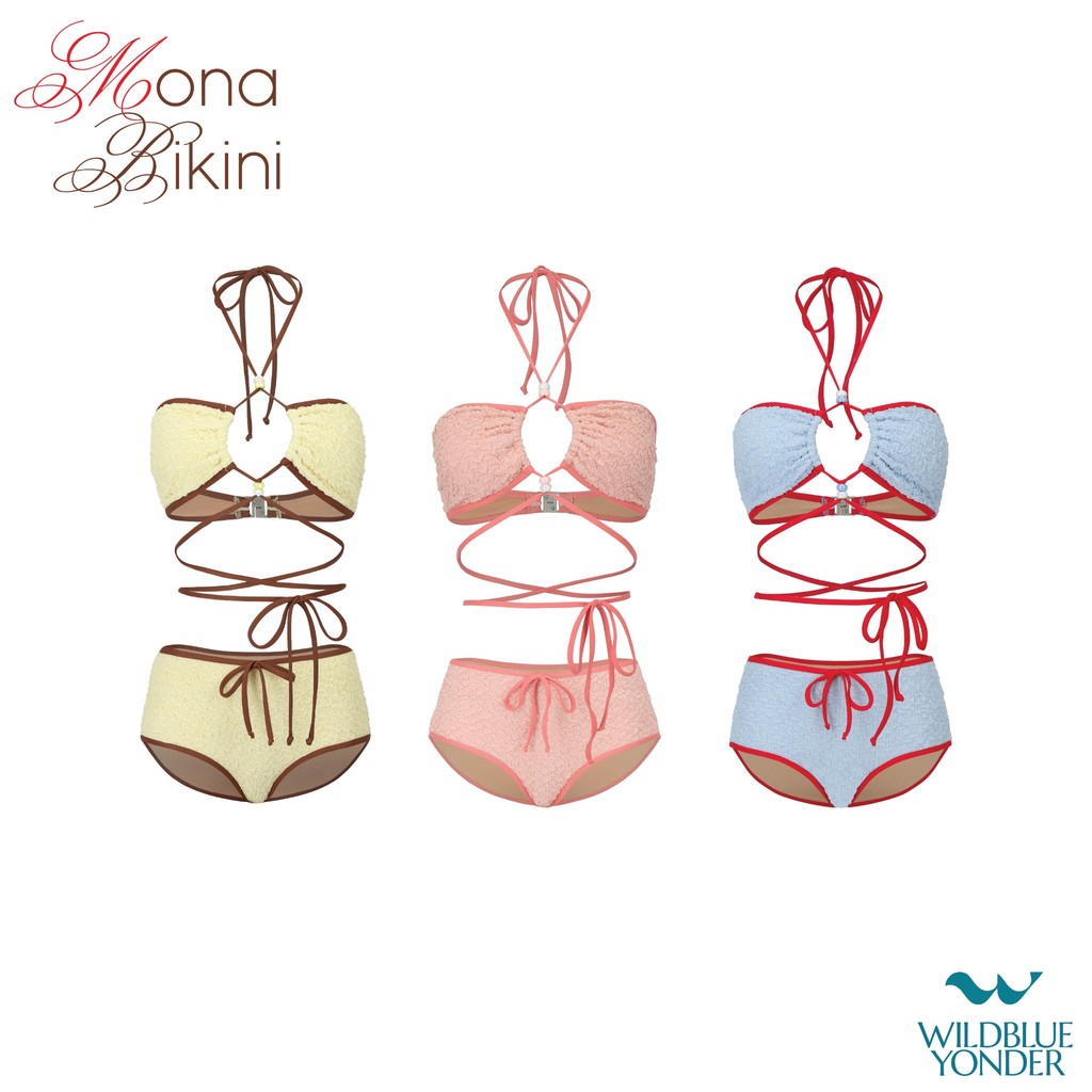WILDBLUEYONDER - MONA BIKINI ชุดว่ายน้ำบิกินี่