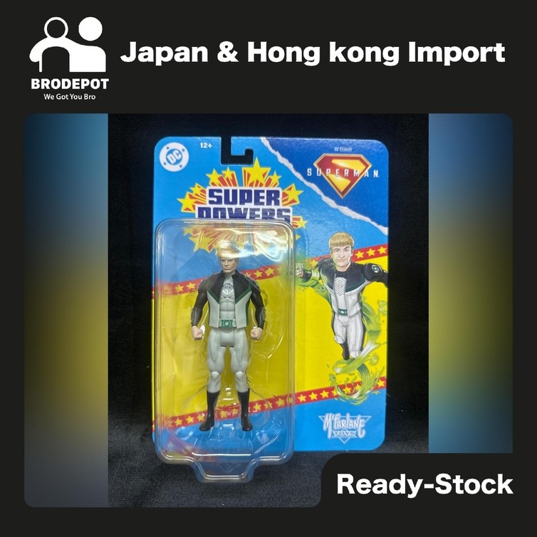 [Ready stock] McFarlane DC DIRECT SUPER POWERS 5IN WV12 SUPERMAN MOVIE GREEN LANTERN GUY GARDNER