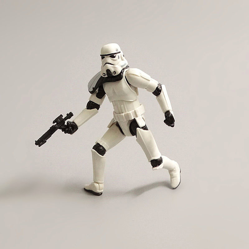 10 ซม. Hasbro Star Wars Darth Vader Dark Trooper Stormtrooper อะนิเมะ Action Figure Collection มินิของเล่นสําหรับของขวัญเด็ก