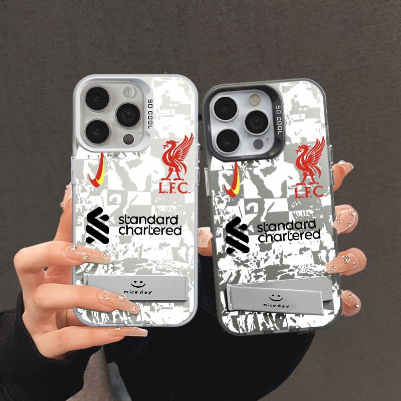 Liverpool FC เคสไอโฟน ฤดูกาลใหม่เคสโทรศัพท์ IMD ใจสำหรับ iPhone แฟนคลับ 17 16 15 14 13 12 PROMAX PLUS 11pro x XR 7/8P