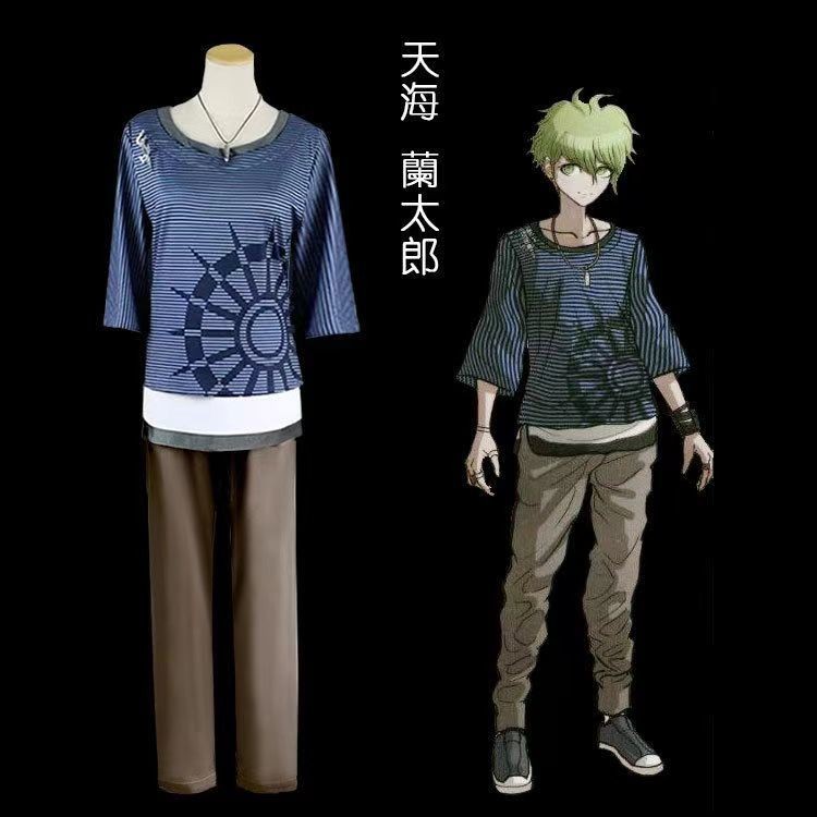 Danganronpa V3: Killing Harmony Rantaro Amami คอสเพลย์เครื่องแต่งกาย O8FC
