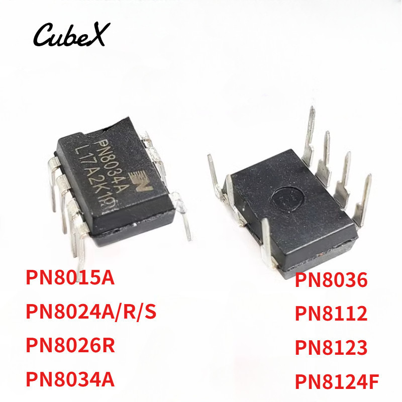 1-5PCS PN8015A PN8024 PN8026R PN8034A PN8036 PN8112 PN8123 PN8124F DIP-7 เตาแม่เหล็กไฟฟ้าชิปสวิตช์ไฟ