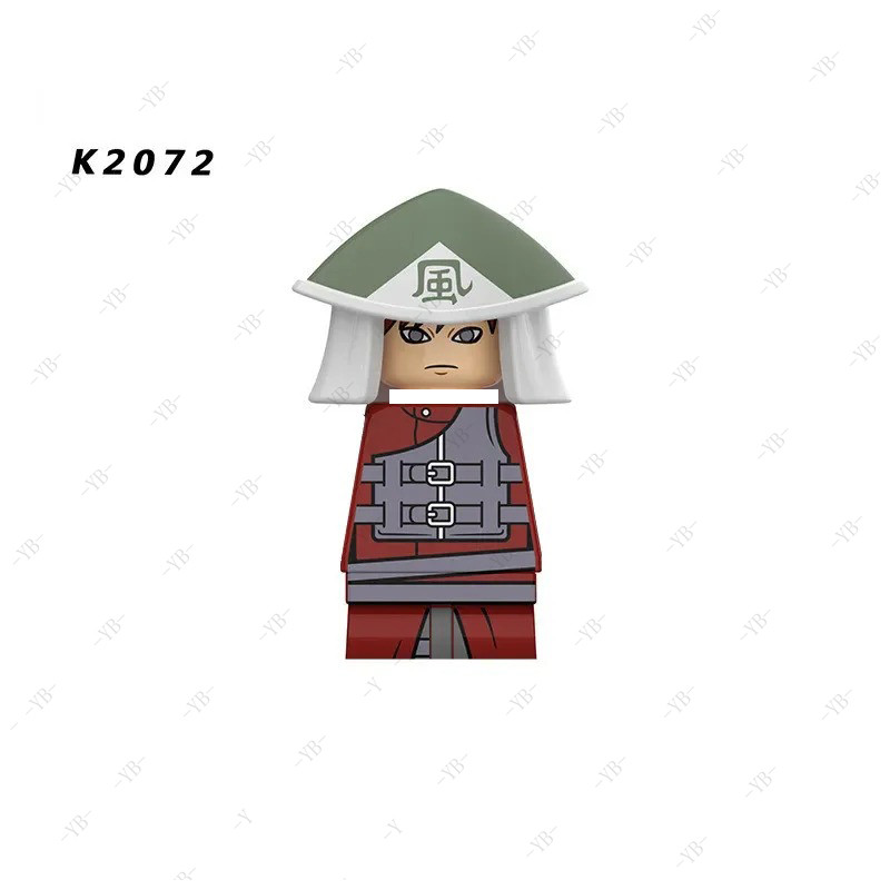เด็กประกอบของเล่น Naruto Uzumaki บล็อกตัวต่อตัวเลขนาโน Ninjago โมเดลอะนิเมะ - รูปที่ 3