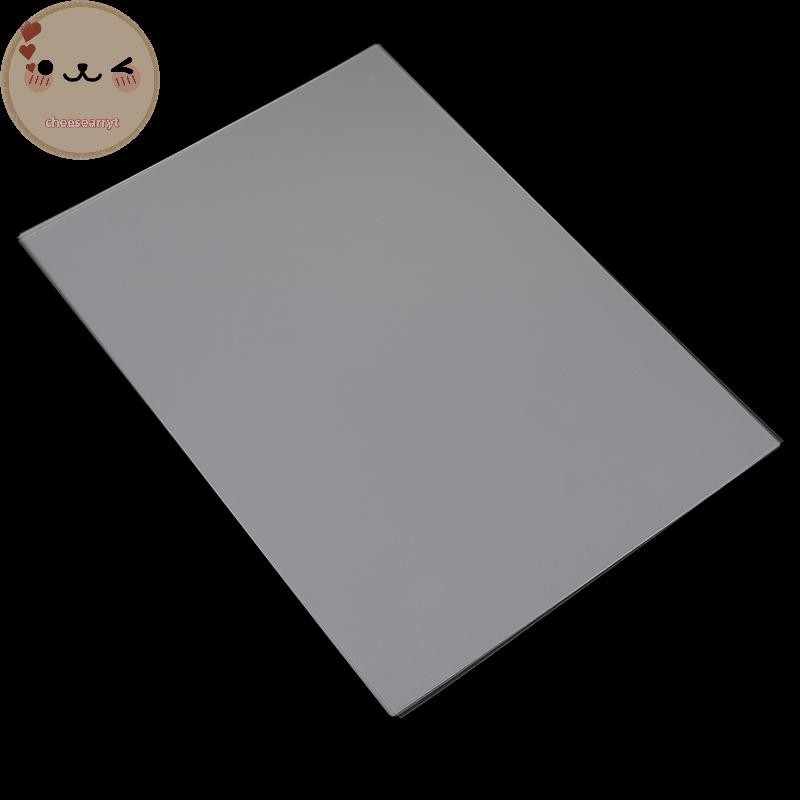 Chee 10 ชิ้น A4 Inkjet Laser Printing Transparency Film กระดาษถ่ายภาพ PCB Stencils EN
