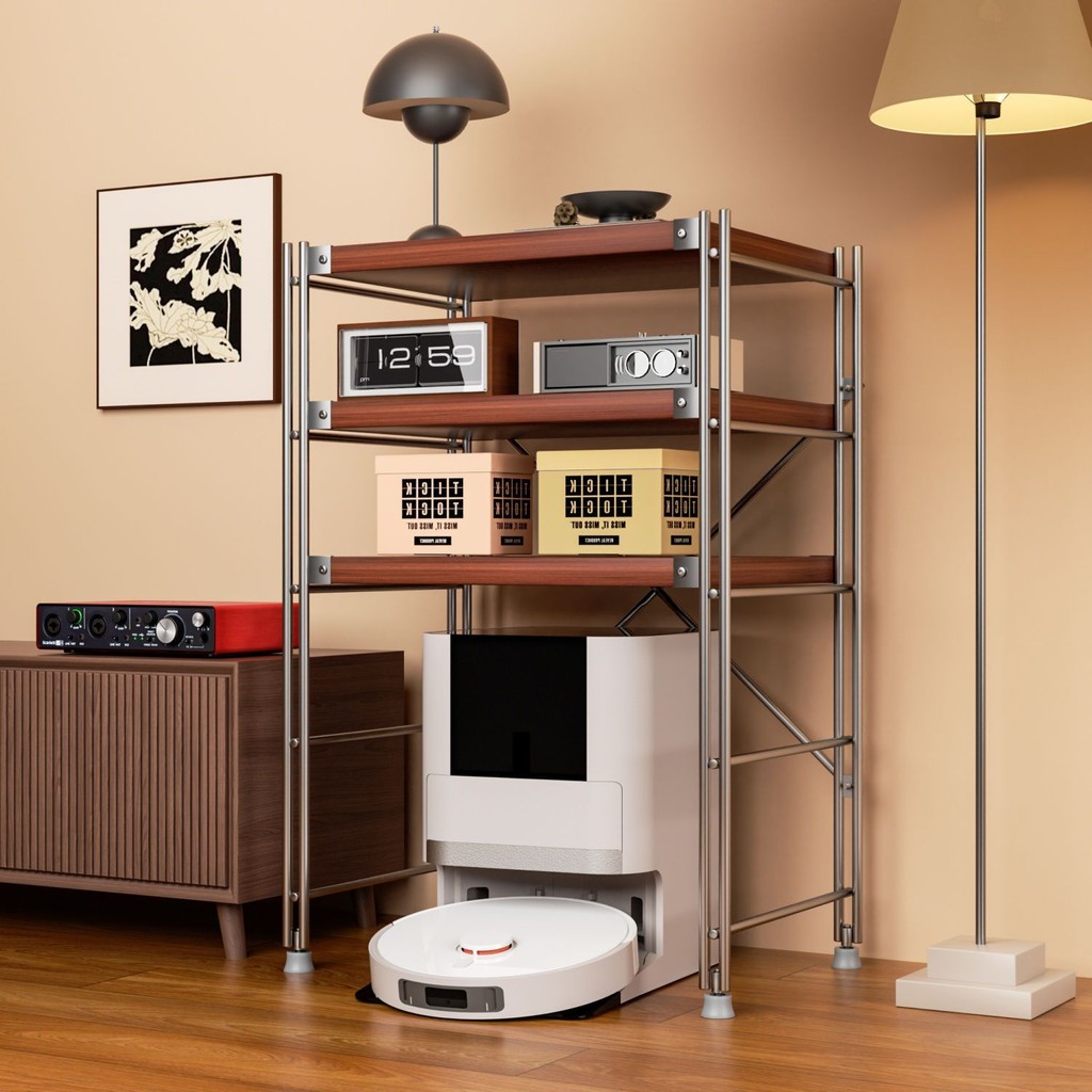 ชั้นวางของ ชั้นวางของในห้องนั่งเล่นหลายชั้นชั้นวางของในห้องครัวชั้นวางของไมโครเวฟ