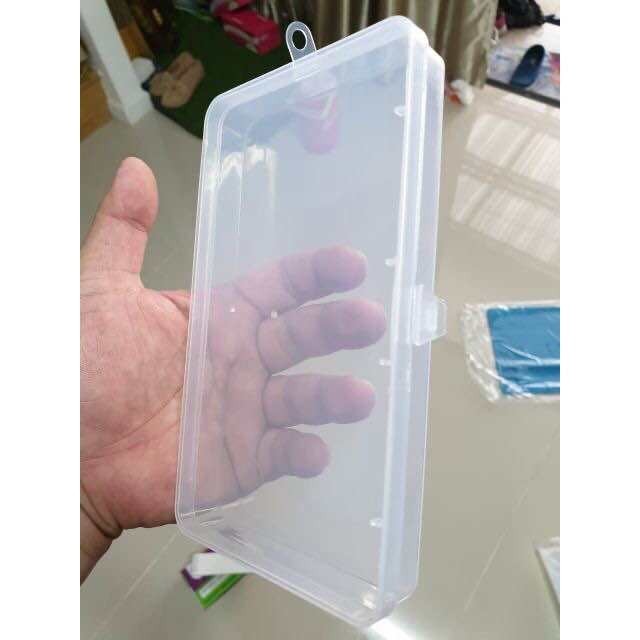 BUJOY กล่อง1ชั้นใส่เครื่องซ่อม เครื่องประดับ ใส่แมสได้