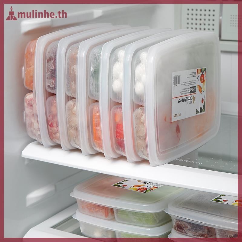 MULINHE ตู้เย็นเนื้อกล่องเก็บของสี่ช่องกล่องแช่แข็งเกรดอาหาร TH