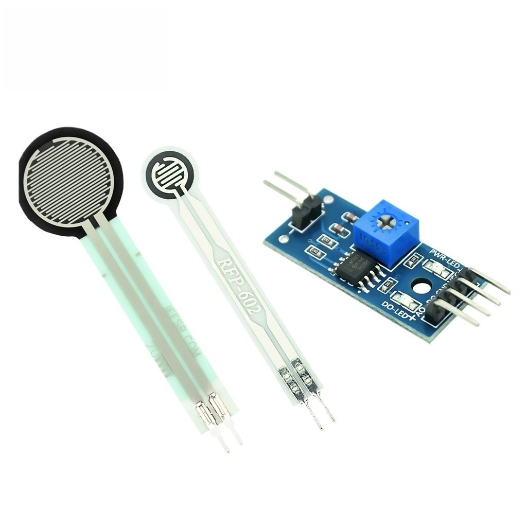 FSR402 เซ็นเซอร์ความดัน FSR 402 RFP602 ตัวต้านทานที่มีความสําคัญ 100g ถึง 10kg Arduino PIC