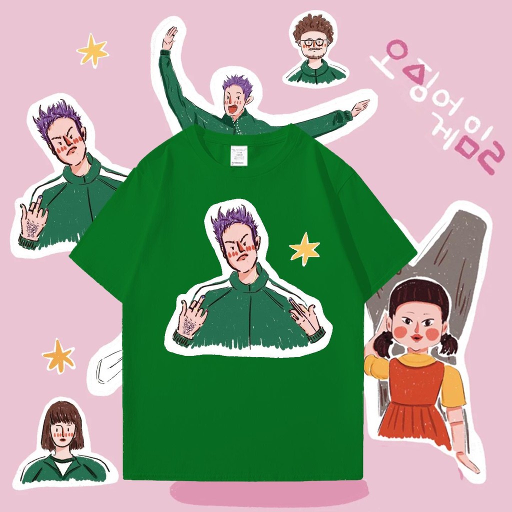 HOT Squid Game 2 เสื้อยืด Squid Game-Season 2 เสื้อยืดแฟชั่น 03