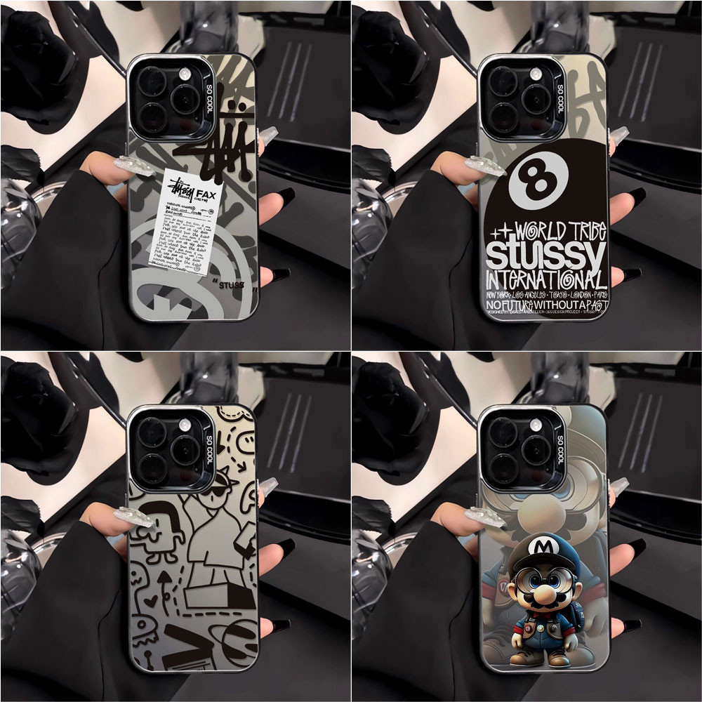 SAMSUNG เคสโทรศัพท์สําหรับSamsung Galaxy S26 Edge S25 S24 S23 FE Ultra Plus A17 A07 A56 A55 A54 A36 A35 A34 A26 A25 A24 A16 A15 A14 A06 ฝาครอบTPU Hard PC Matte Shell