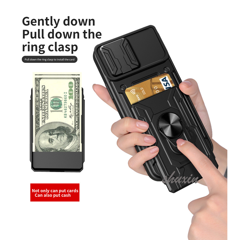 กันกระแทก Anti Drop Push Window สําหรับ Xiaomi 12 Lite 13 Lite 12T PRO POCO X5 PRO M4 PRO M3 F3 GT F