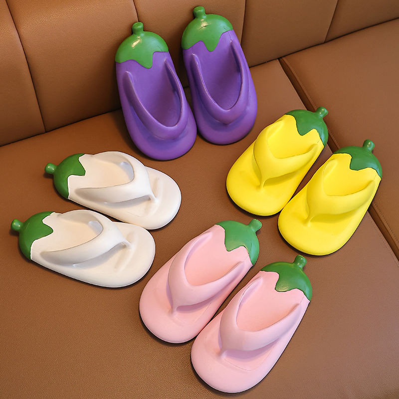 เด็ก Flip-Flops Anti-SLIP กลางเด็กใหญ่หนาSoled Flip-Flops เด็ก Flops Beach รองเท้าแตะกลางแจ้งผู้หญิงเด็กรองเท้าแตะแม่ลูก Flip-Flops Anti-SLIP กลางเด็กใหญ่หนาSoled Flip-Flops เด็ก @