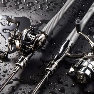 JANFAT คันเบ็ดคาร์บอน 30T Carbon Spinning Rod ความยาว 1.8ม., Super Strong Lure Fishing Casting Rod