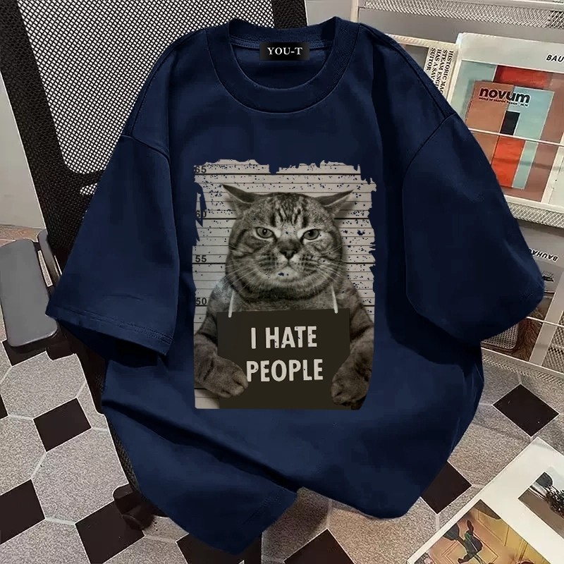 T42.SHOP🌸 เสื้อสีฟอก เสื้อยืดเย็นเ สื้อยืด oversize รูปแบบถนน โคตรนุ่ม ผ้าคอตตอน ลาย 