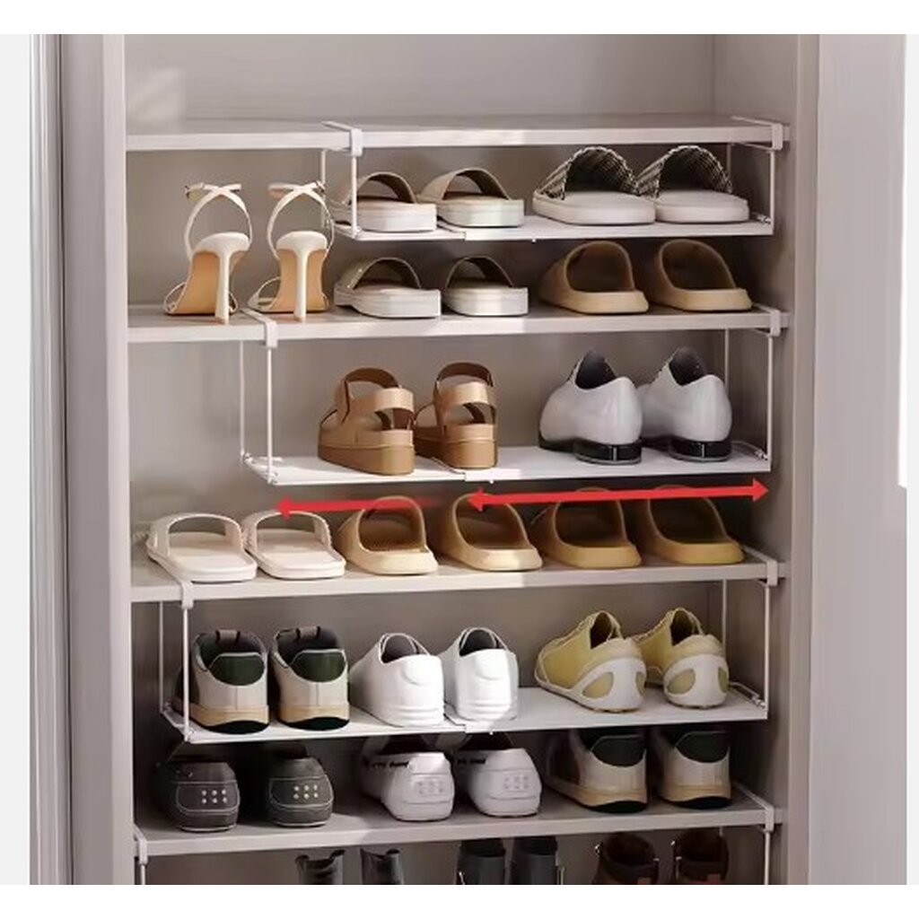 Omocha - Extendable under-cabinet hanging rack ชั้นแขวนเสริม ชั้นวางรองเท้า แบบแขวน