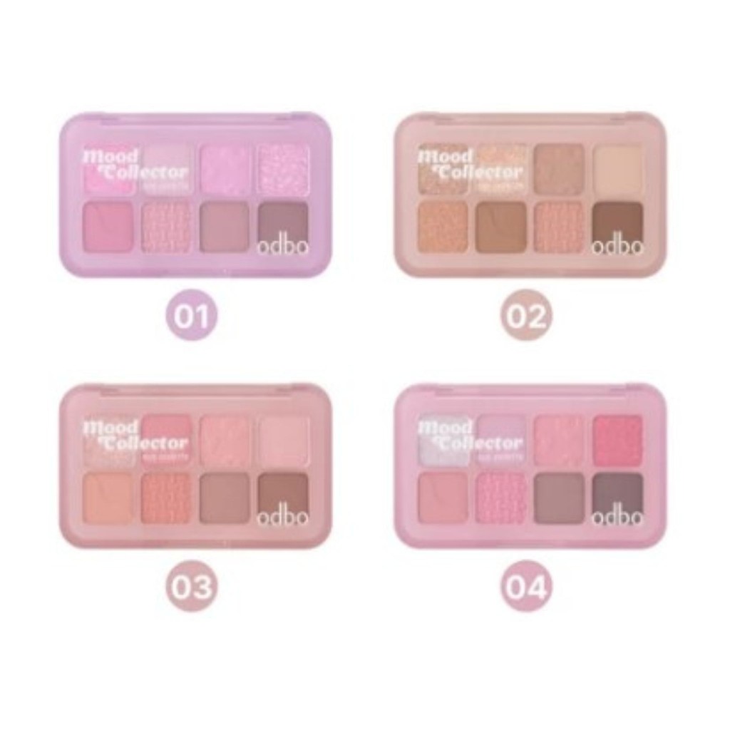 Odbo Mood Collector Eyeshadow Palette #OD2030 โอดีบีโอ อายแชโดว์ พาเลท x 1 ชิ้น alyst