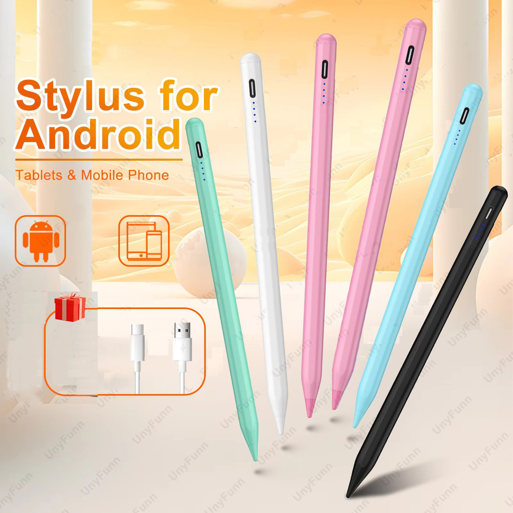 Universal Capacitive ปากกาสําหรับ Redmi Pad 2 4G 2025 11 "Pad SE 11 SE 8.7 สําหรับ Xiaomi Pad 7 Pro 711.2 MiPad 5 6 Pro 11 นิ้ว TouchScreen Stylus Drawering และเขียนปากกา Stylus